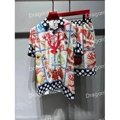 Other Unisex Coral Print Set VER02 Co-ord Set Multicolor - 1