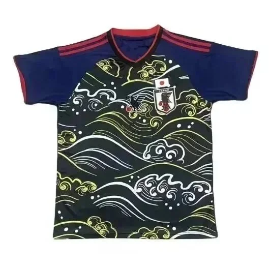 Adidas Adidas Classic Football Japan Wave Jersey Navy/Red Navy - 1