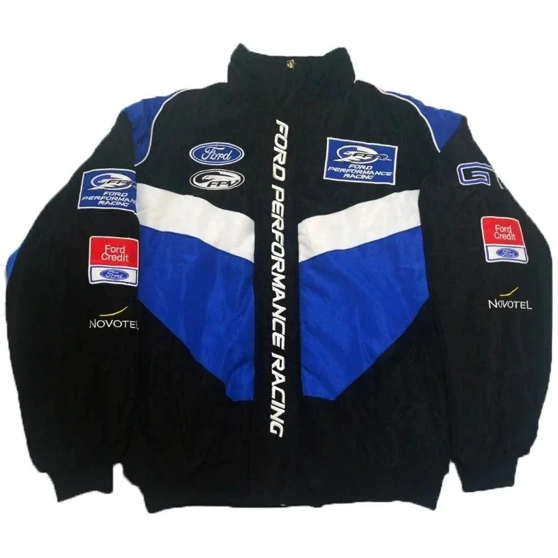 Other Ford Racing Jacket A187 Ford (Embroidered Race Suit) Black - 1
