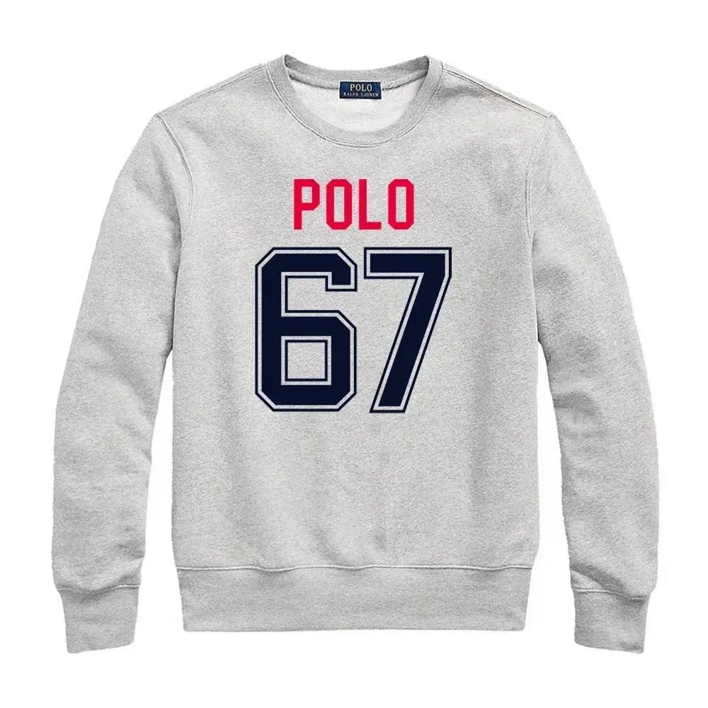 Polo Ralph Lauren Polo Ralph Lauren Classic Logo POLO 67 Grey Sweatshirt Grey - 1
