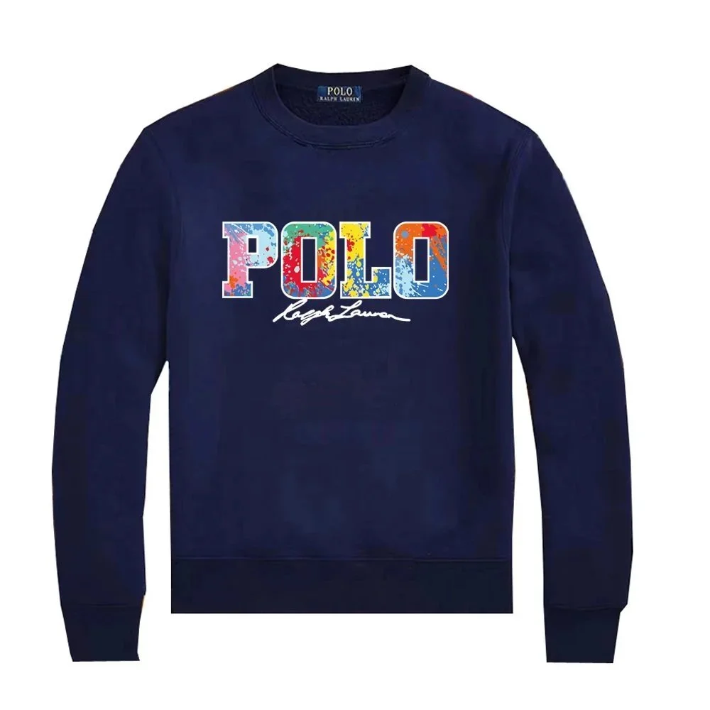 Polo Ralph Lauren Polo Ralph Lauren POLO Rainbow Crewneck Sweatshirt Navy - 1