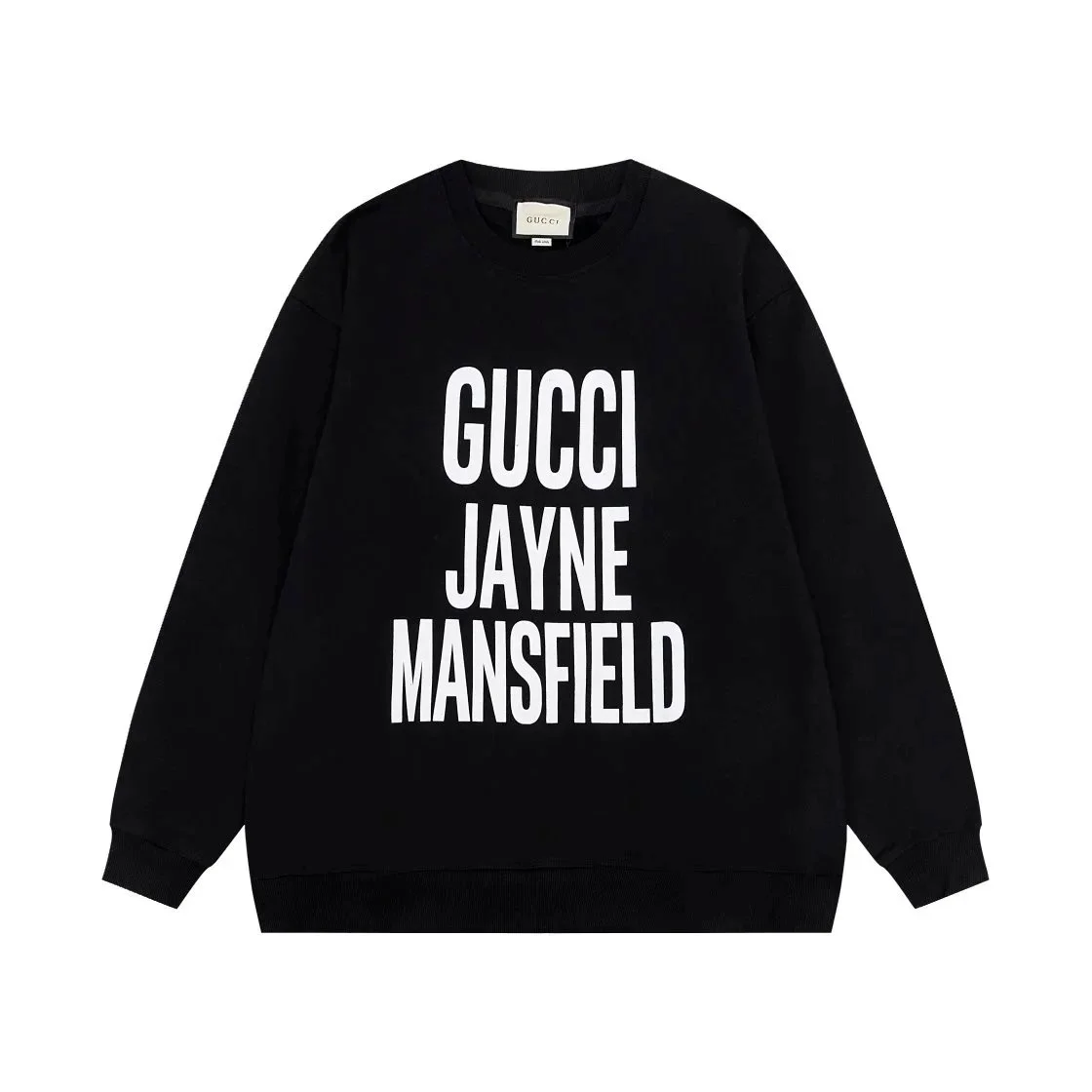 Gucci Gucci Jayne Mansfield Black T-Shirt Black - 1