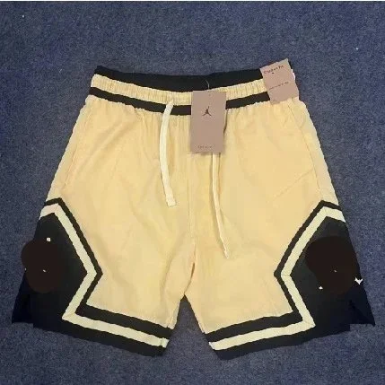 Jordan Nike Air Jordan Jumpman Yellow Basketball Shorts Yellow - 1