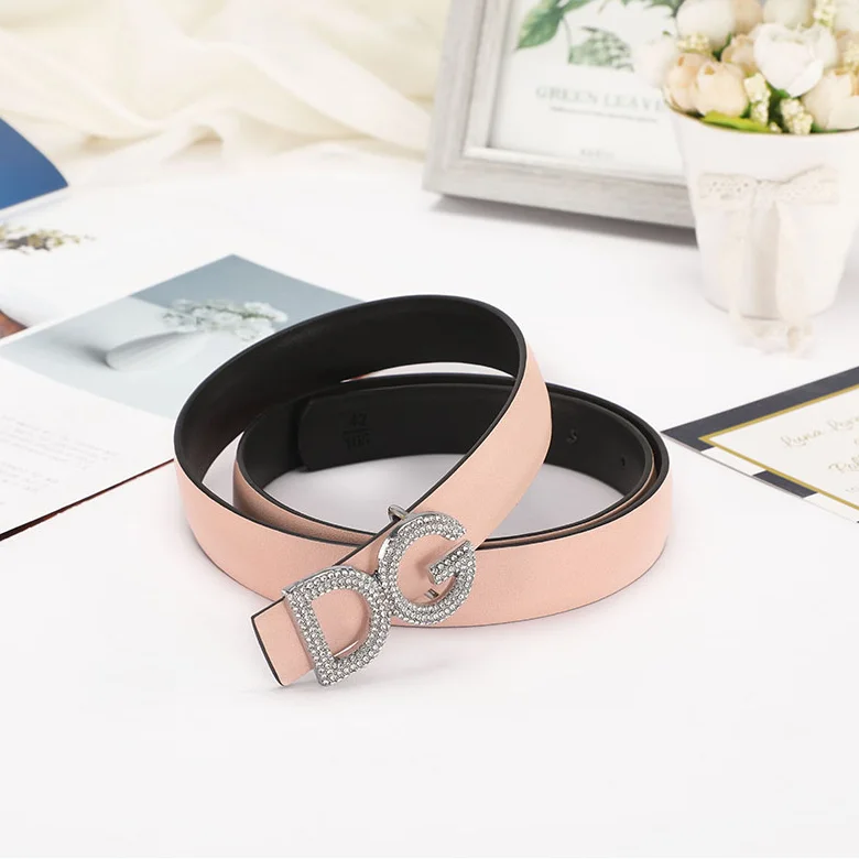Dolce & Gabbana Dolce & Gabbana DG Logo Belt F-1 Pink Pink - 1