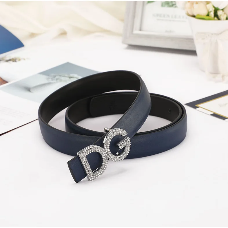 Dolce & Gabbana Dolce & Gabbana DG Logo Belt D-4 Blue Blue - 1