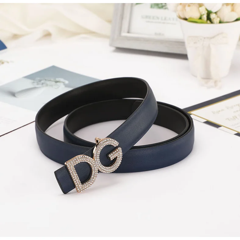 Dolce & Gabbana Dolce & Gabbana DG Logo Belt D-5 Blue Blue - 1