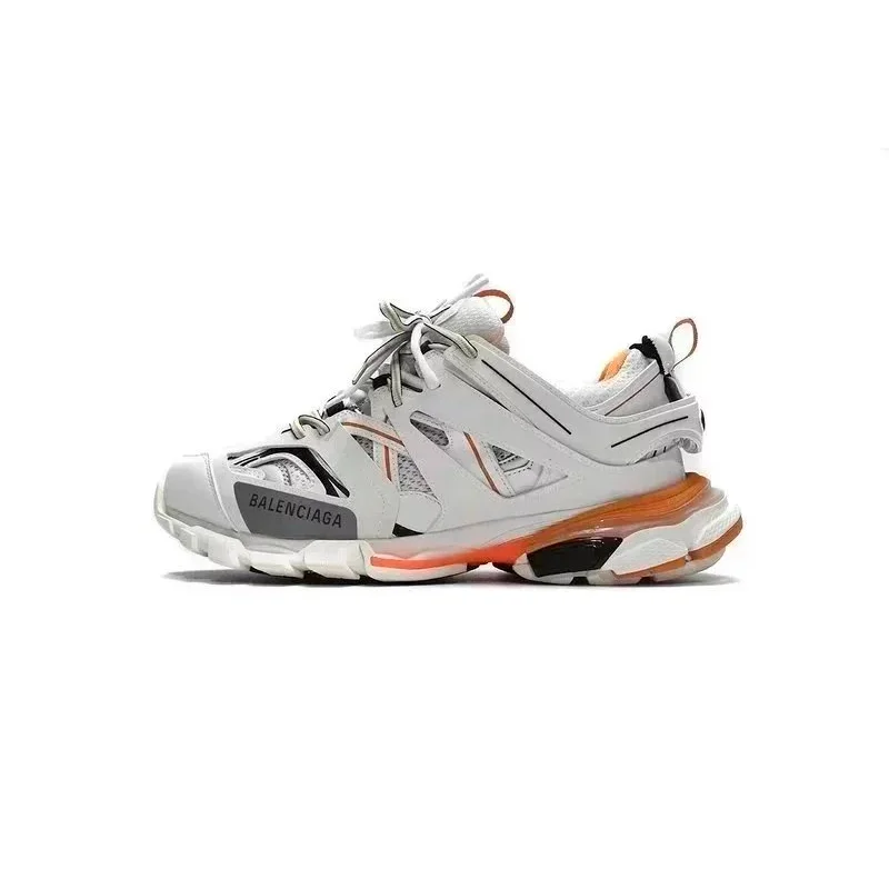 Balenciaga Balenciaga Track.3 Triple White Sneakers White - 1