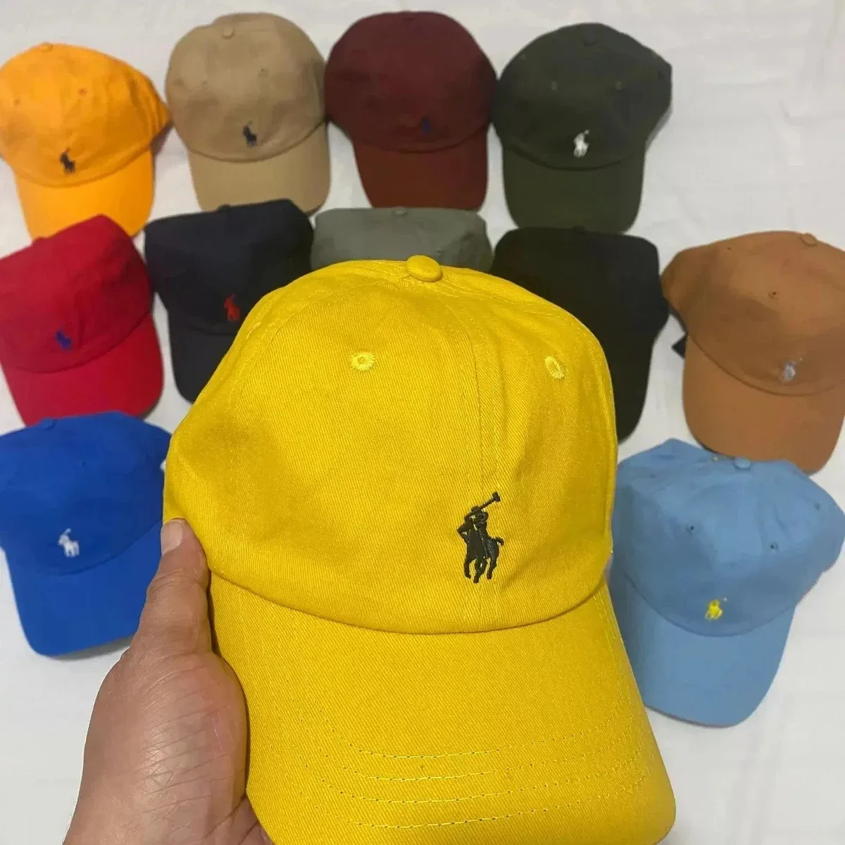 Polo Ralph Lauren Polo Ralph Lauren Classic Logo Yellow Cap Yellow - 1