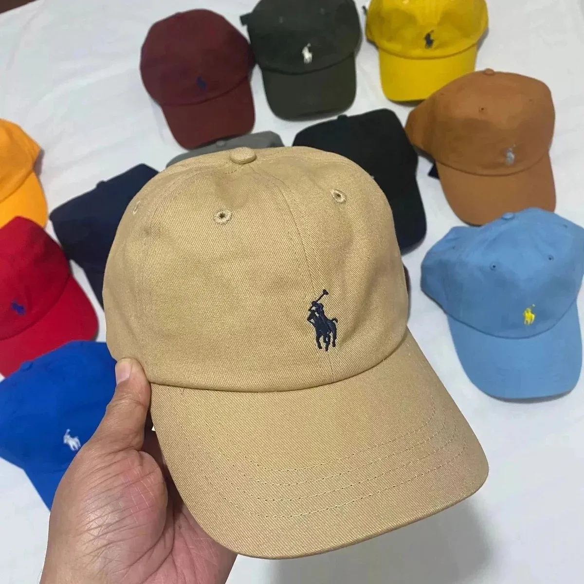Polo Ralph Lauren Polo Ralph Lauren Classic Logo Pony Cap Khaki Multicolor - 1