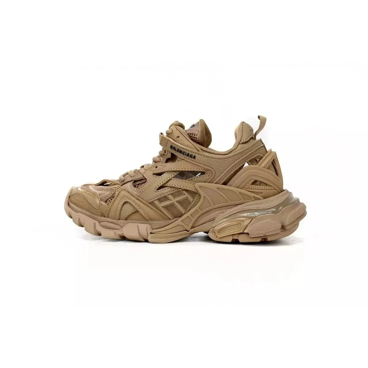 Balenciaga Balenciaga Track.3 BAPE STA Brown Sneakers Brown - 1
