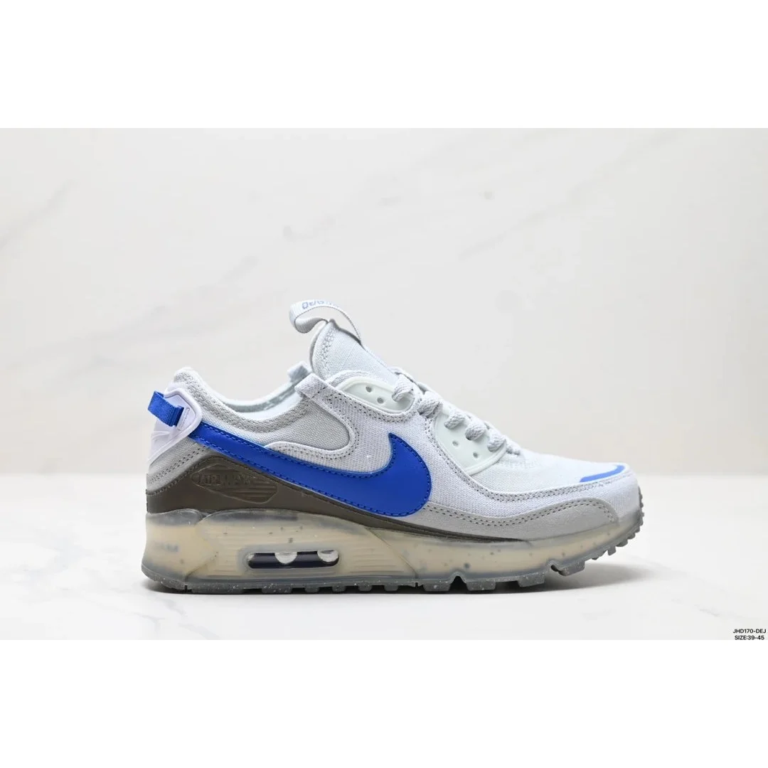 Nike Nike Air Max 90 Sail/University Blue Sneakers Blue - 1