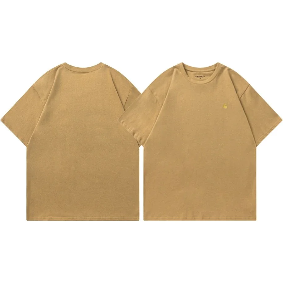 Carhartt Carhartt Classic Logo T-Shirt 09 Khaki Beige - 1