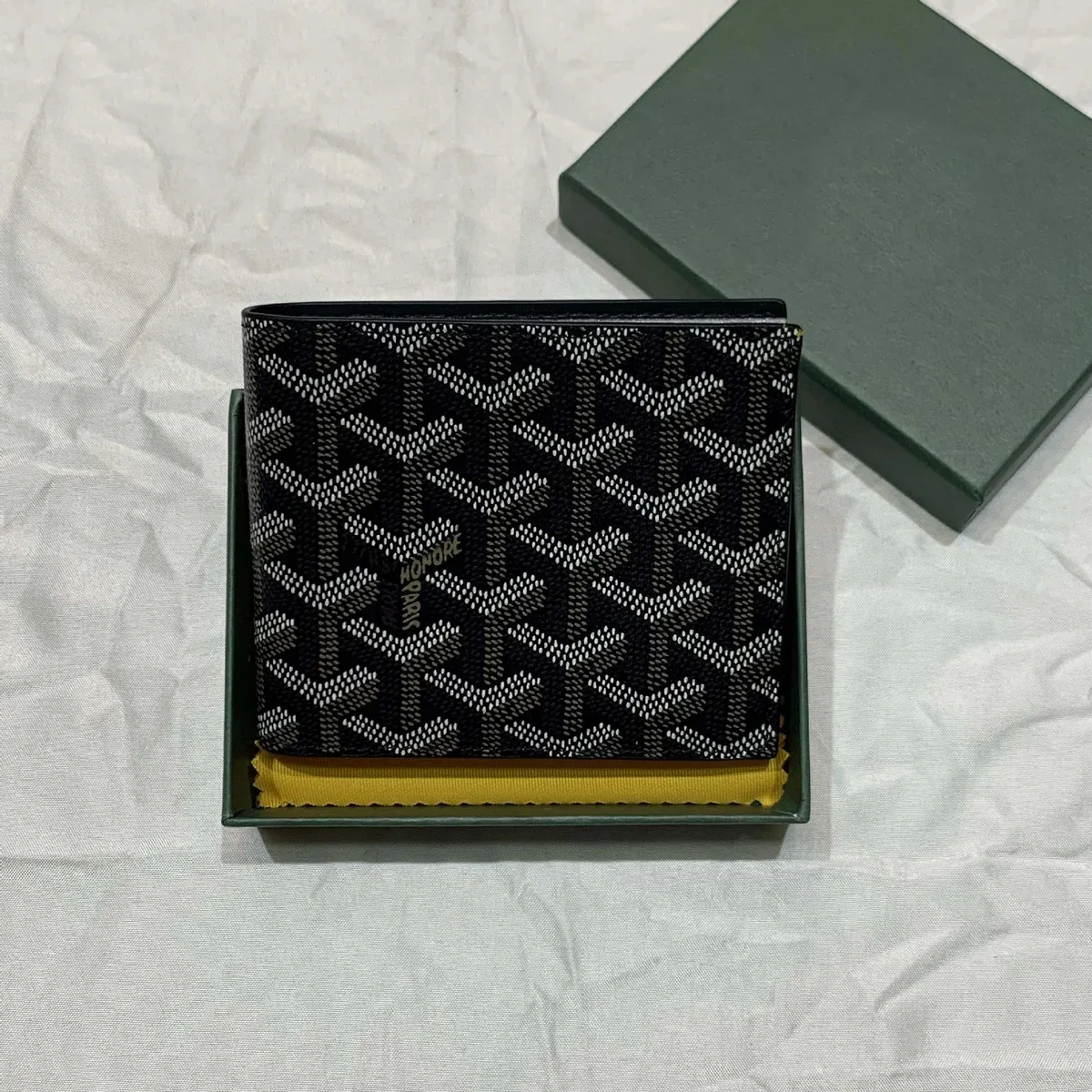 Goyard Goyard Saint Louis Black Monogram Wallet Black - 1