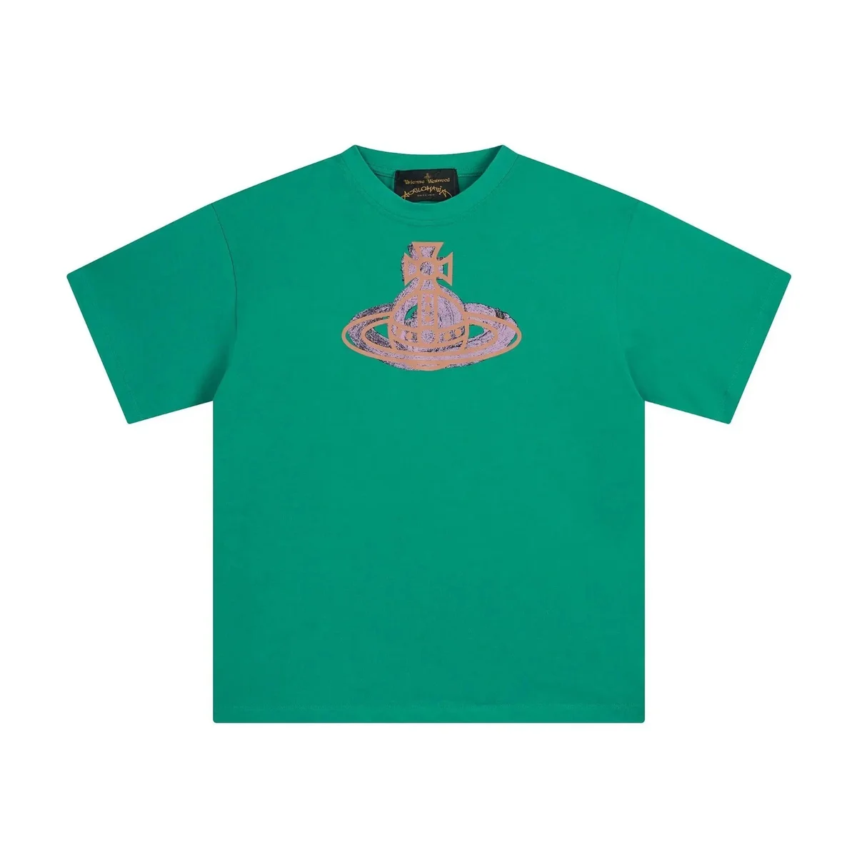 Vivienne Westwood Vivienne Westwood Orb Green T-Shirt Green - 1