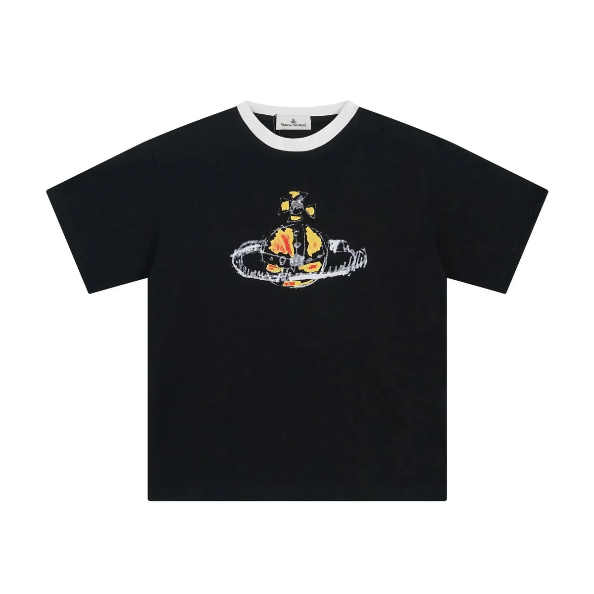 Vivienne Westwood Vivienne Westwood Orb T-Shirt Black Black - 1