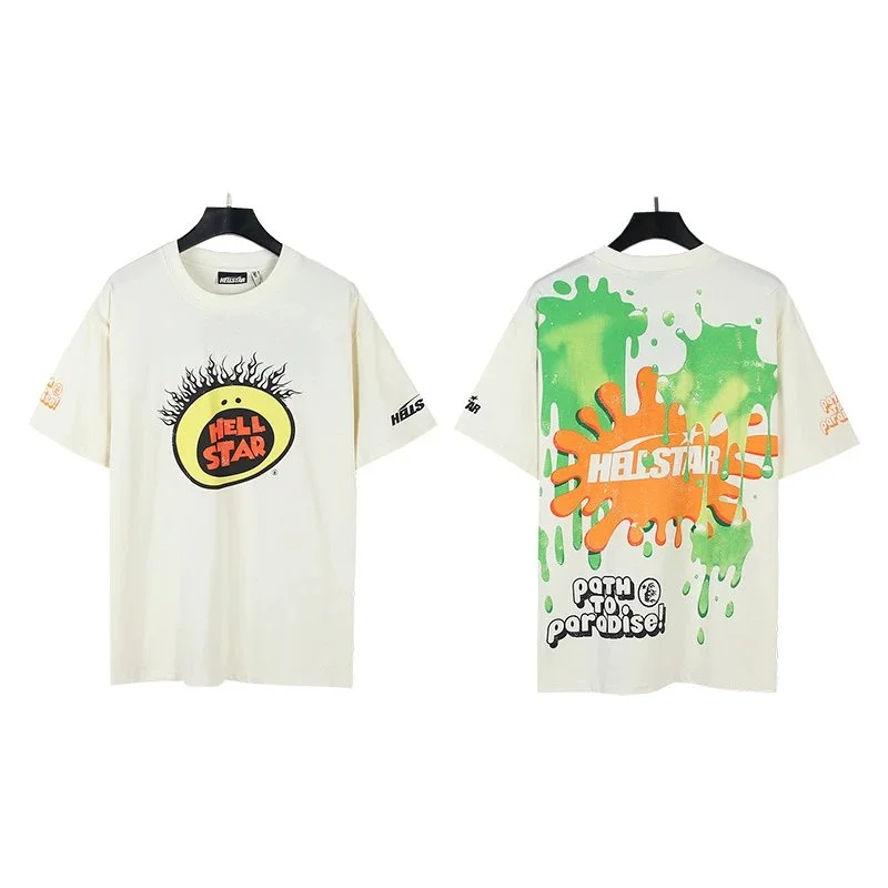 Hellstar Hellstar Path to Paradise T-Shirt Beige Beige - 1