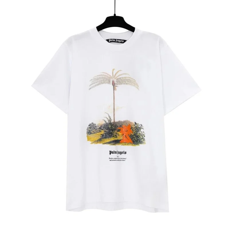 Palm Angels Palm Angels Palm T-Shirt White White - 1