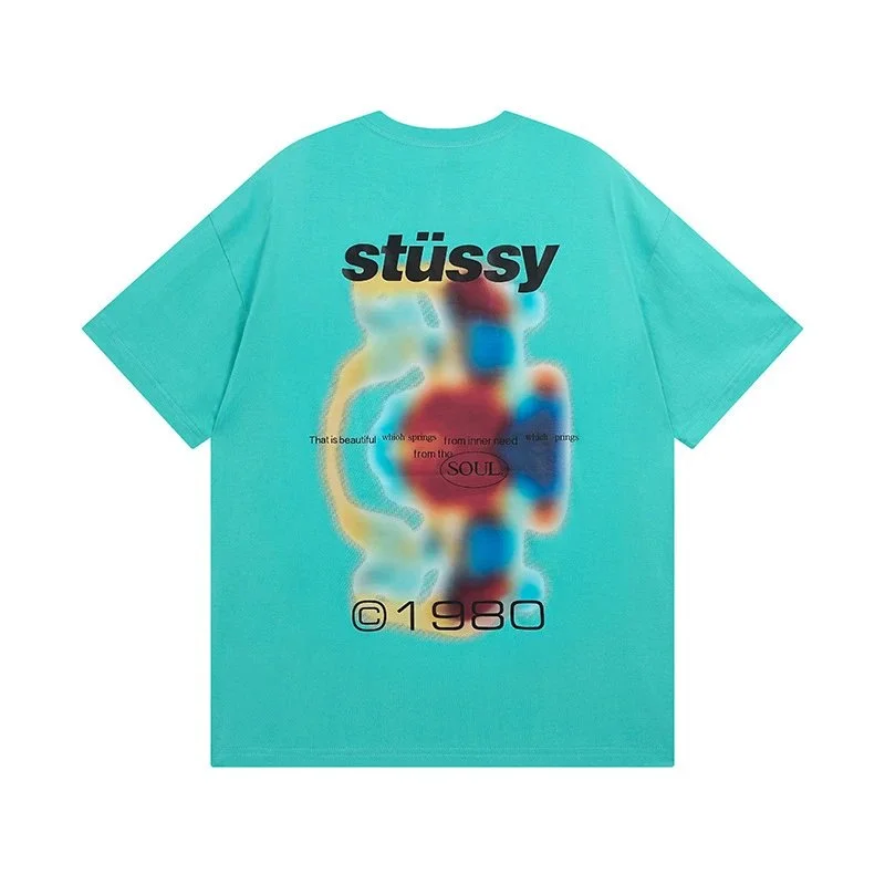 Stussy Stüssy Lake Green T-Shirt Green - 1