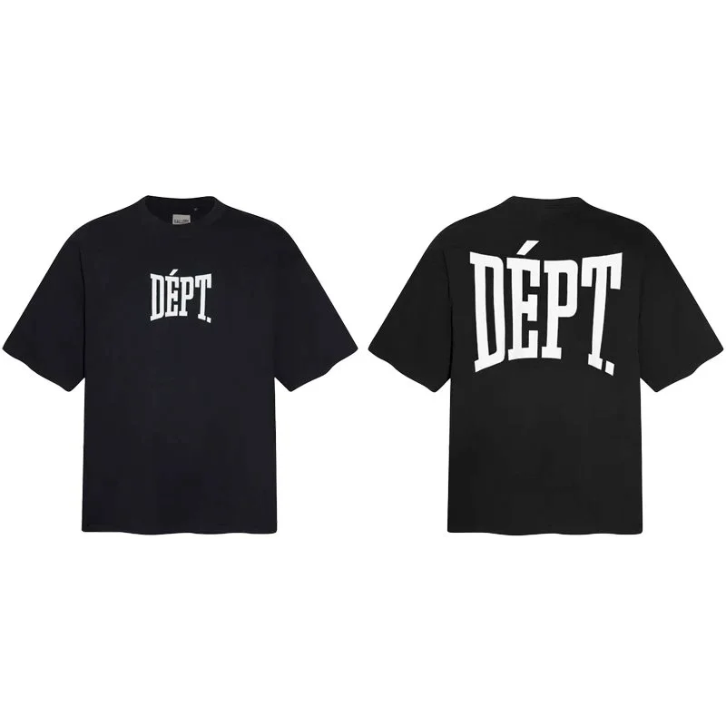 Gallery Dept. Gallery Dept. Dept De La Galerie DEPT. Black T-Shirt Black - 1
