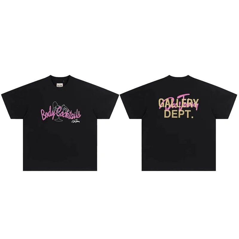 Gallery Dept. Gallery Dept. Body Cocktails Black T-Shirt Black - 1