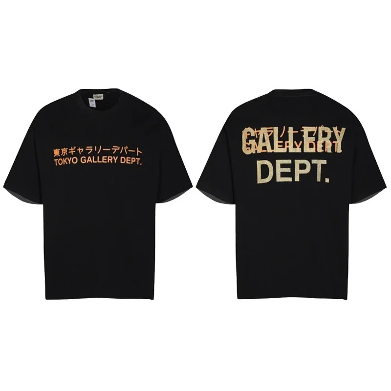 Gallery Dept. Gallery Dept. Tokyo Gallery Dept. Black T-Shirt Black - 1