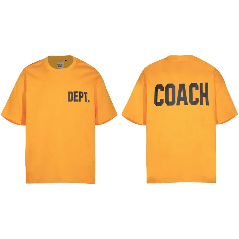Gallery Dept. Gallery Dept. Coach Dept. T-Shirt Yellow Yellow - 1