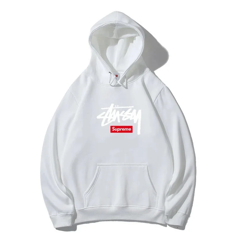 Stussy Stussy x Supreme White Hoodie White - 1