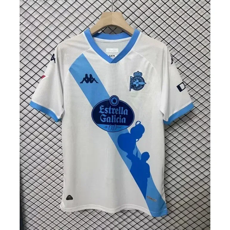 Kappa Kappa Estrella Galicia Jersey White/Blue Football Shirt White - 1
