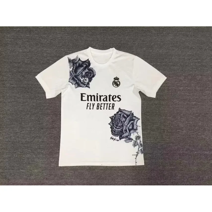 Other White Rose Floral T-Shirt White - 1