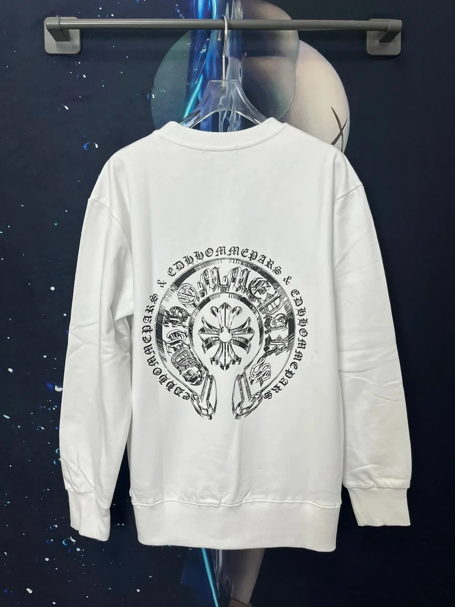Chrome Hearts Chrome Hearts Cross Print Crewneck Sweatshirt White White - 1