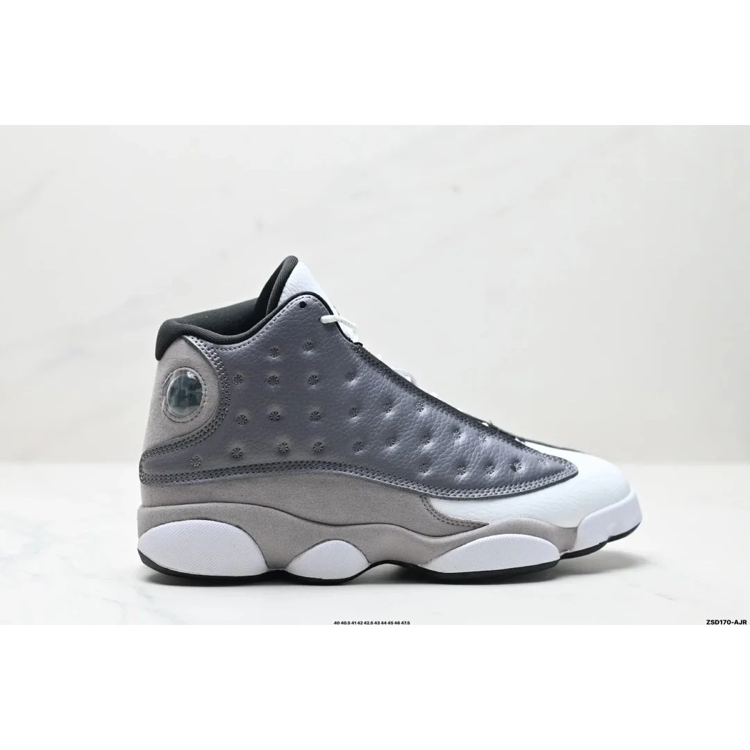 Jordan Nike Air Jordan 13 Cool Grey Sneakers Grey - 1