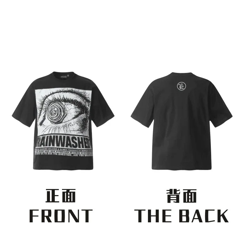 A Bathing Ape A Bathing Ape BAPE STA Black Eye Print T-Shirt Black - 1