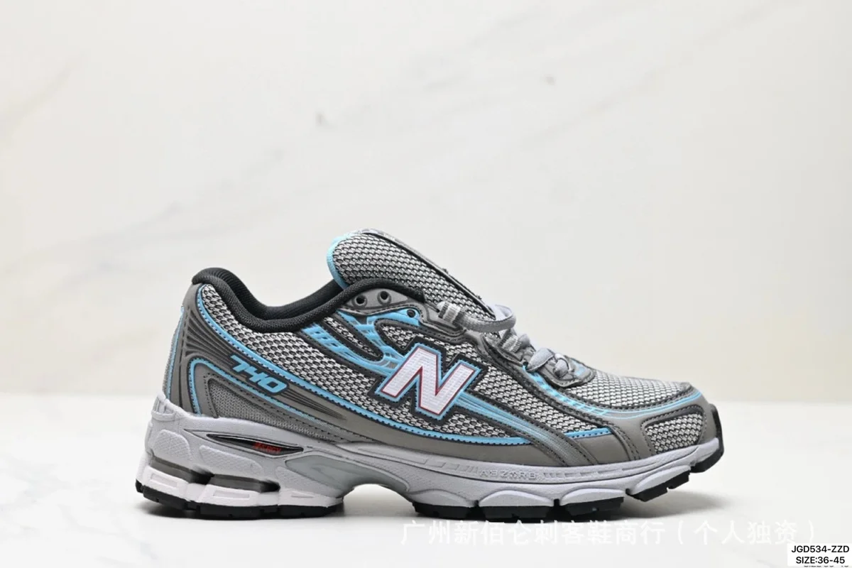 New Balance New Balance 574 T40 Grey/Blue Sneakers Grey - 1