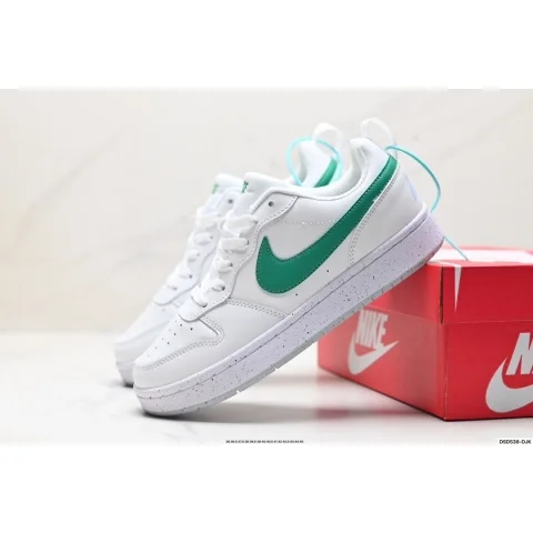 Nike Nike Air Force 1 White/Green Sneakers White - 1