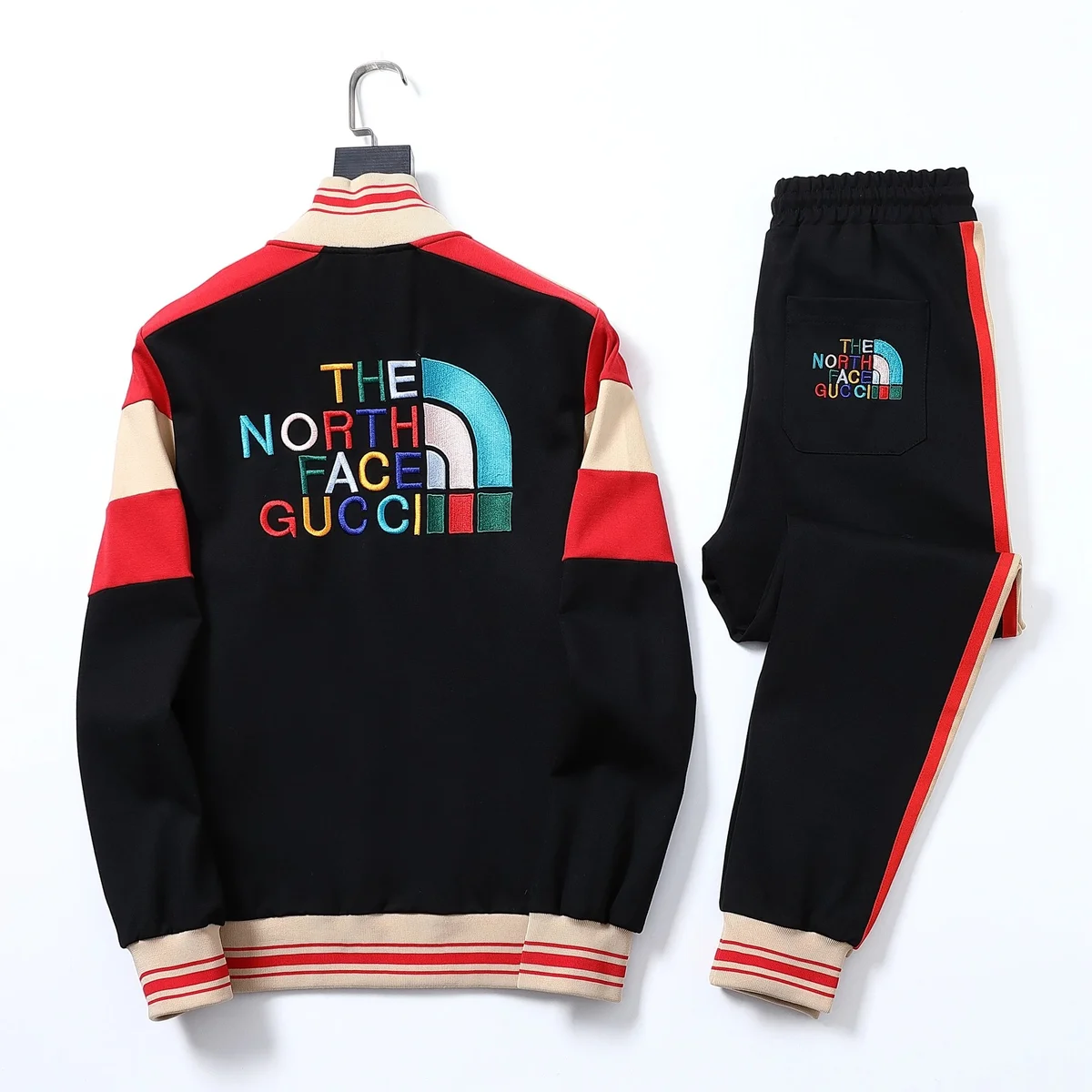 The North Face The North Face x Gucci Tracksuit Black/Red Black - 1