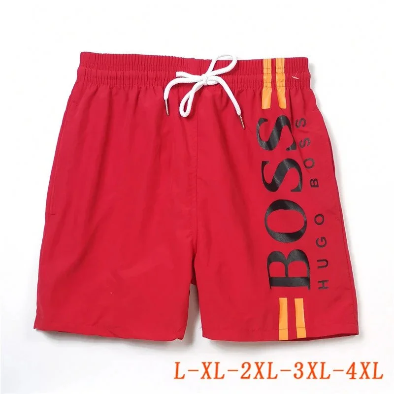 Hugo Boss HUGO BOSS B04 Red Logo Swim Shorts Red - 1