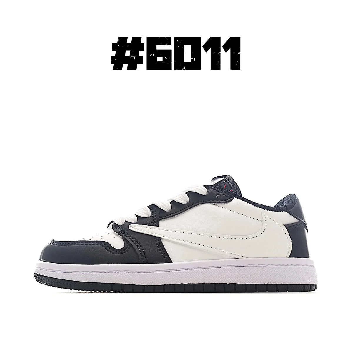 Jordan Nike Air Jordan 1 Low Black/White Sneakers Black - 1