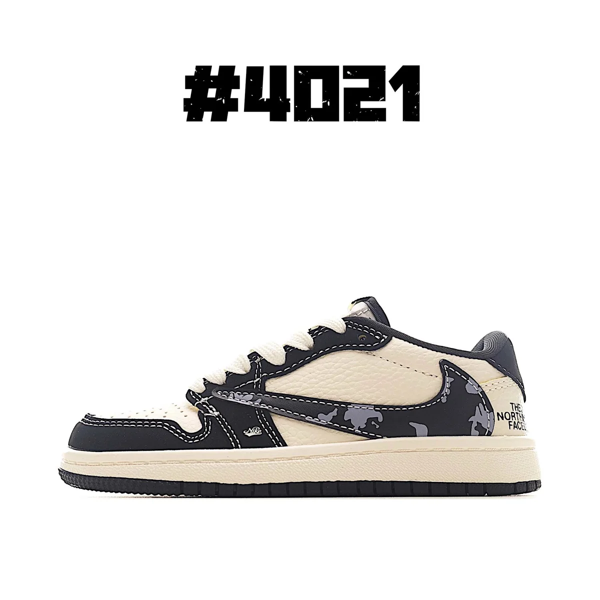 Jordan Nike Air Jordan 1 Low BB-08 Black/White Sneakers Black - 1
