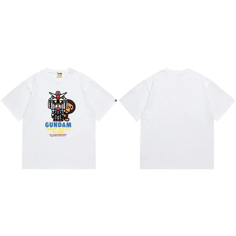 A Bathing Ape A Bathing Ape BAPE STA Gundam 189 White T-Shirt White - 1