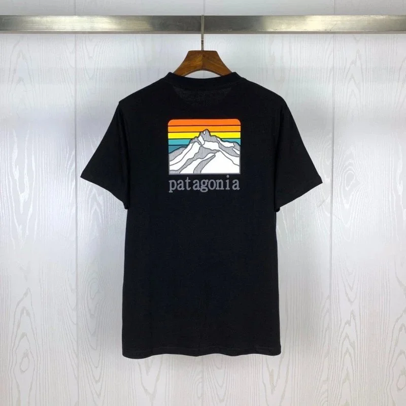 Patagonia Patagonia Mountain Sunset T-Shirt Black Black - 1