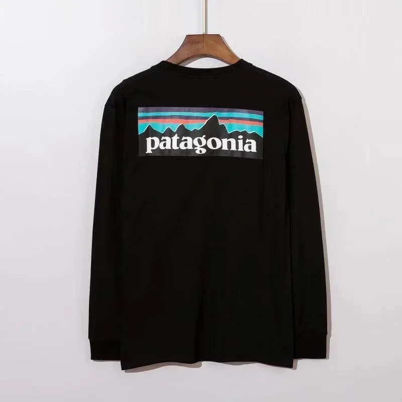 Patagonia Patagonia Long Sleeve T-Shirt Black Black - 1