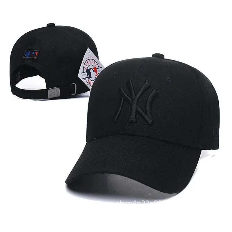 New Era New Era NY Yankees Black Cap Baseball Hat Black - 1