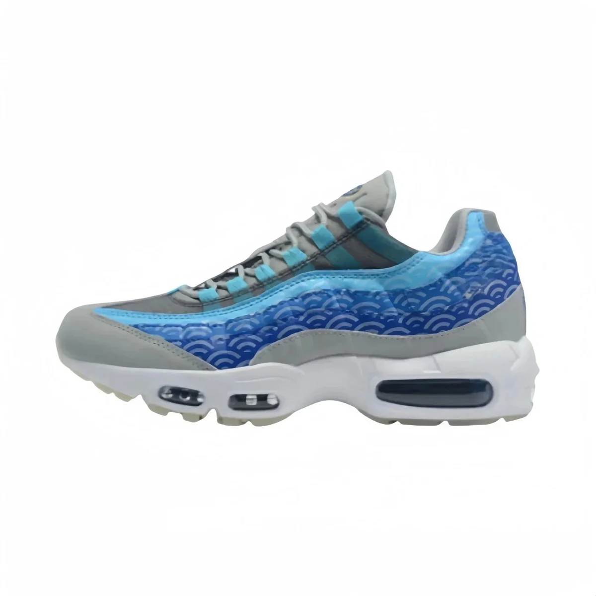 Nike Nike Air Max 95 Japanese Wave Grey/Blue Sneakers Blue - 1