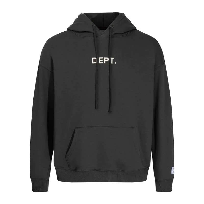 Gallery Dept. Gallery Dept. Dept De La Galerie DEPT. Black Hoodie Black - 1