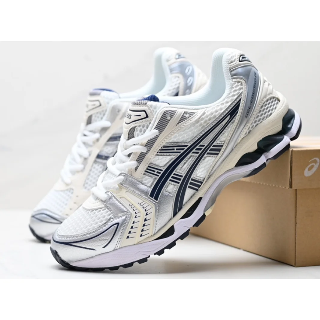 ASICS ASICS Gel-Kayano 14 White/Blue Sneakers White - 1