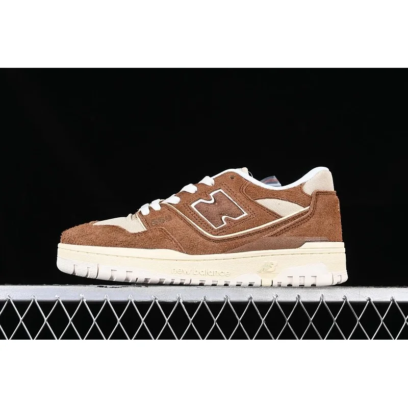 New Balance New Balance 550 Brown Suede & Cream Sneakers Brown - 1