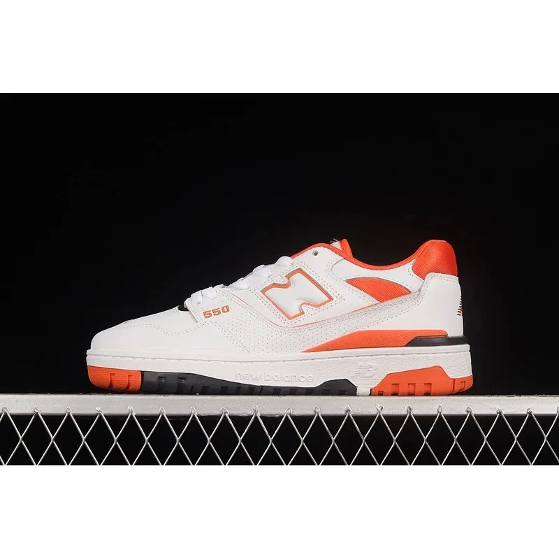 New Balance New Balance 550 Sail/Orange Sneakers White - 1