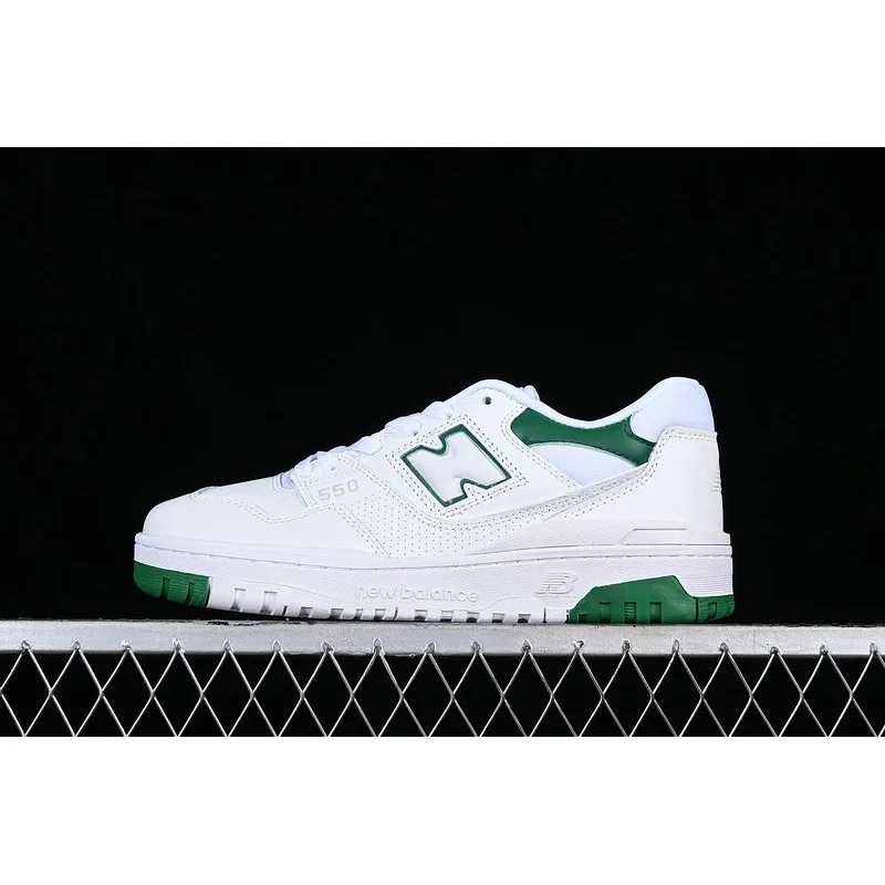 New Balance New Balance 550 White/Green Sneakers White - 1