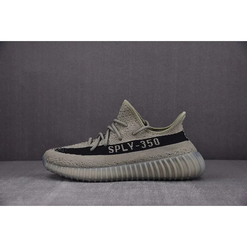 Yeezy Adidas Yeezy SPLY-350 Olive Green Sneakers Green - 1