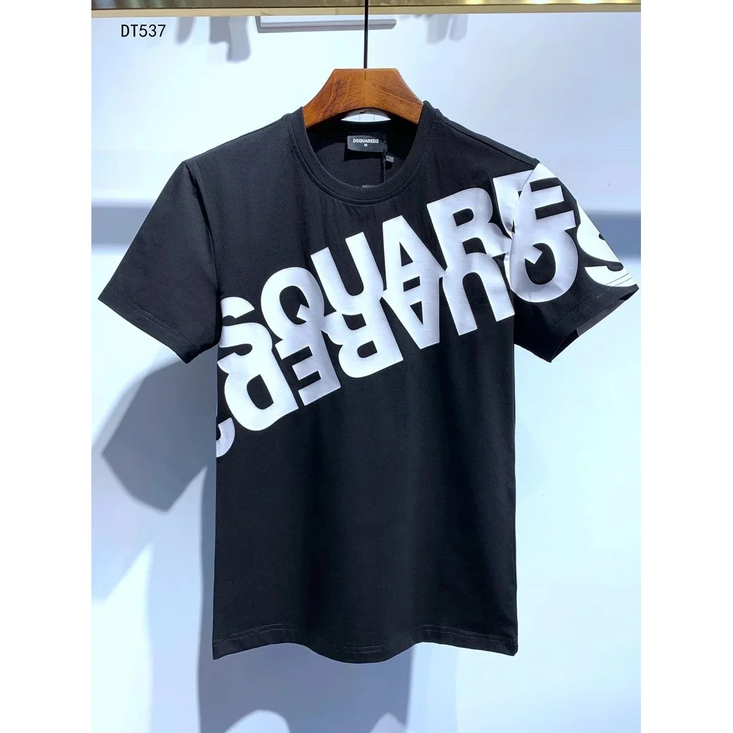 DSQUARED2 DSQUARED2 Square Logo T-Shirt DT537 Black Black - 1